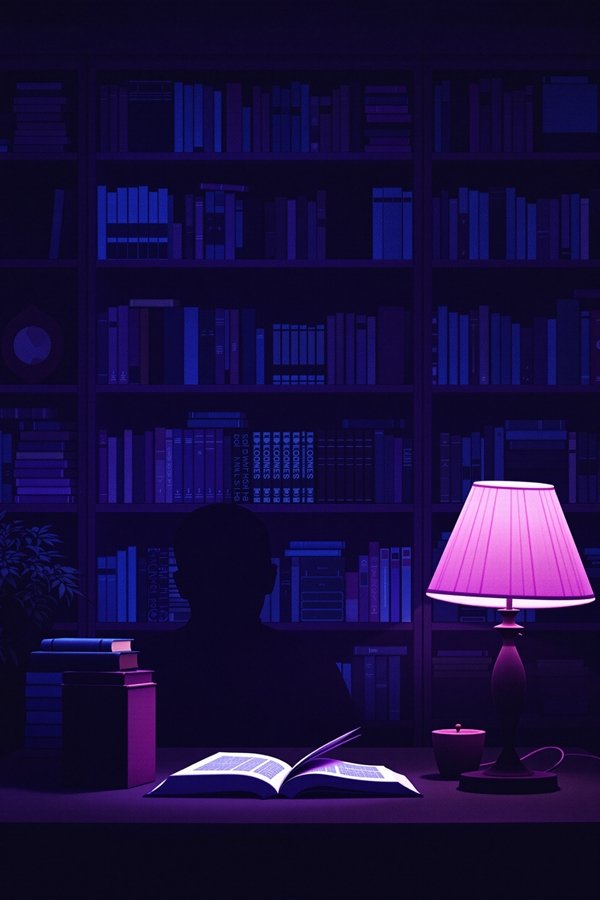 深夜书房 高清海报